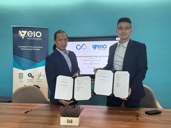 Infinaxis and Velo Technologies Partner for Data Centre Expansions - Vimarsana News