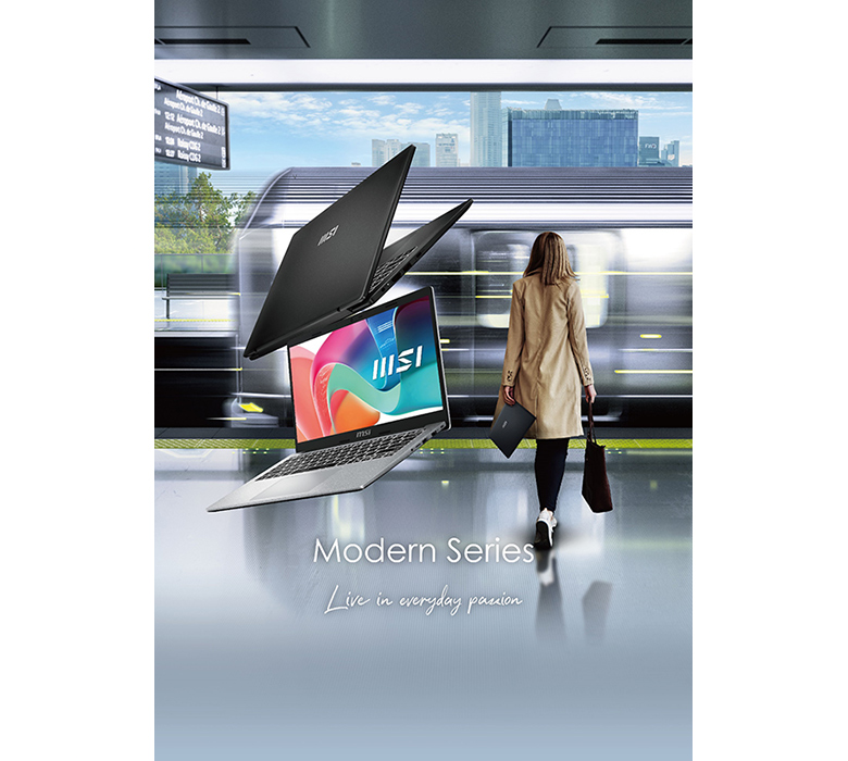 MSI Modern series laptops