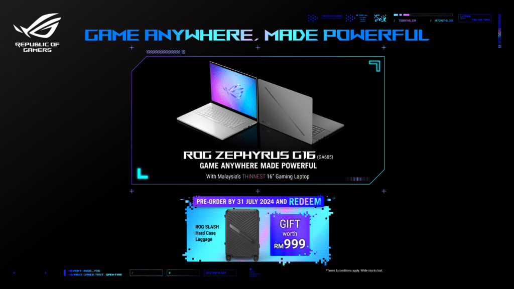 Q3 24 ROG Product Launch Pre Order Zephyrus G16 social media 1920x1080