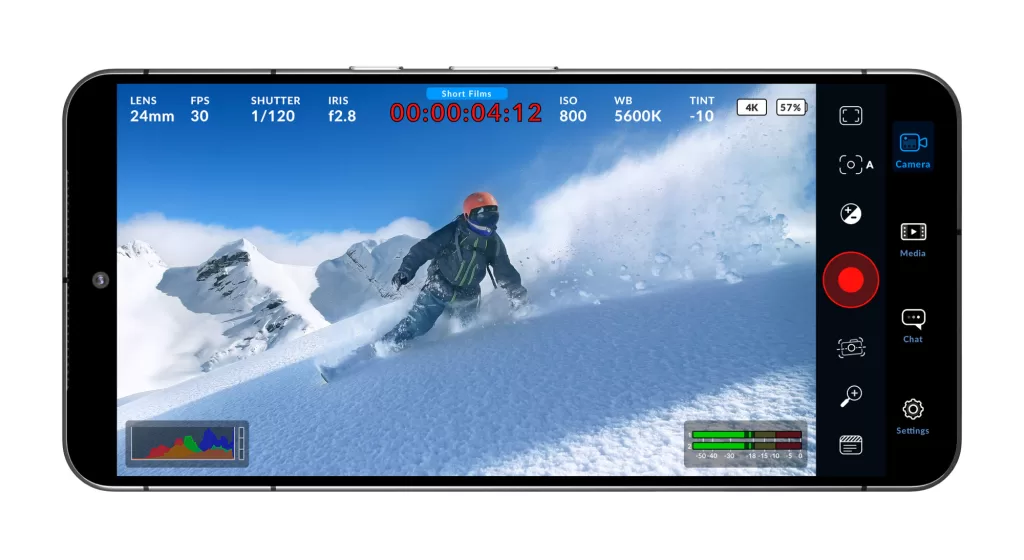 blackmagic camera for android recording landscape@2x