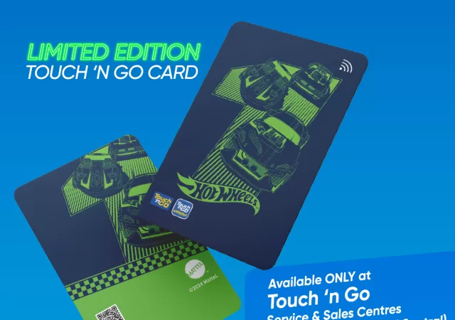 The limited edition Touch 'n Go Hot Wheels Card (090924)