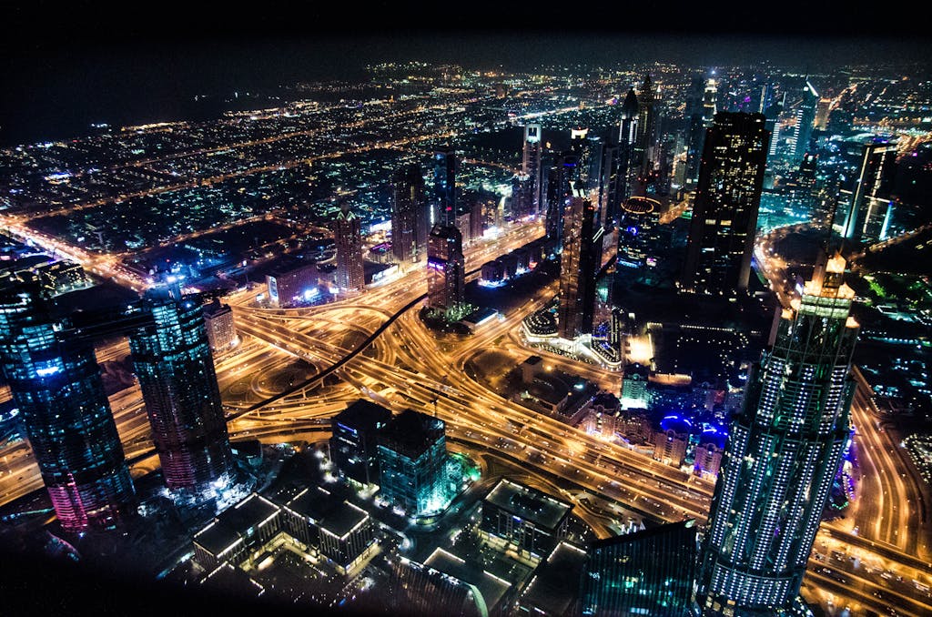 Timelapse Cityscape Photography during Night Time