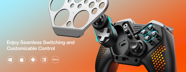 Game Your Way with NYXI Flexi Unleash Your Potential with Customizable Controls and Unmatched Performance!