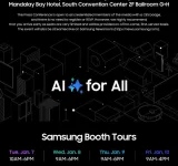 Samsung Press Conference at CES 2025 'AI for All: Everyday, Everywhere'