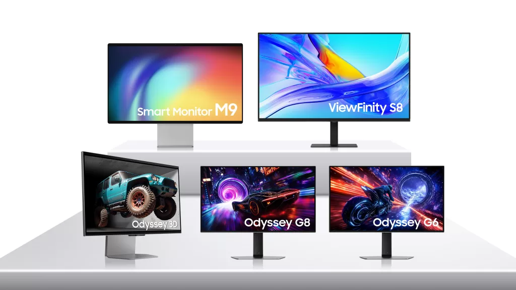 Samsung TVs and Displays CES 2025 2025 Smart Monitor Odyssey ViewFinity Lineups dl1