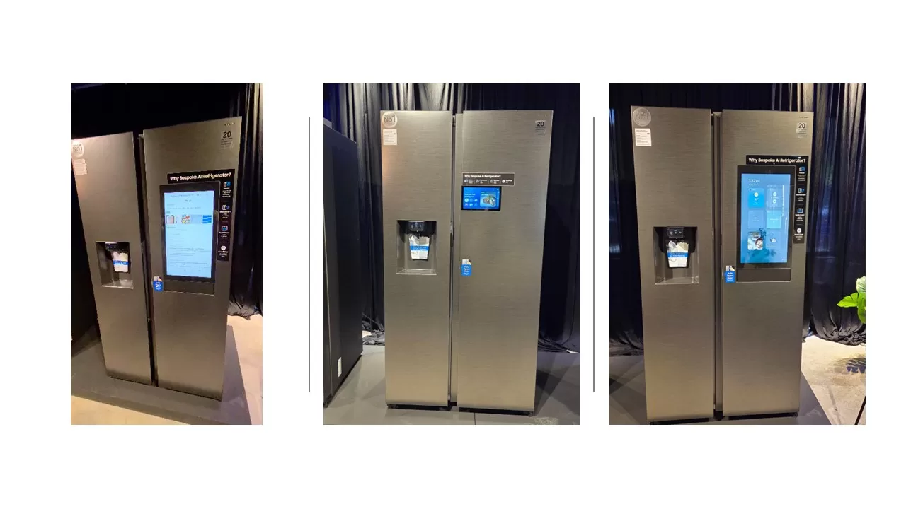 Samsung BESPOKE AI SBS REfridgerator