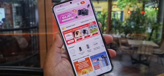Taobao Bahasa Malaysia Interface on Android