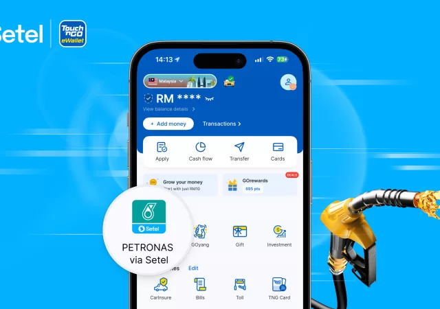 TNG eWallet SETEL