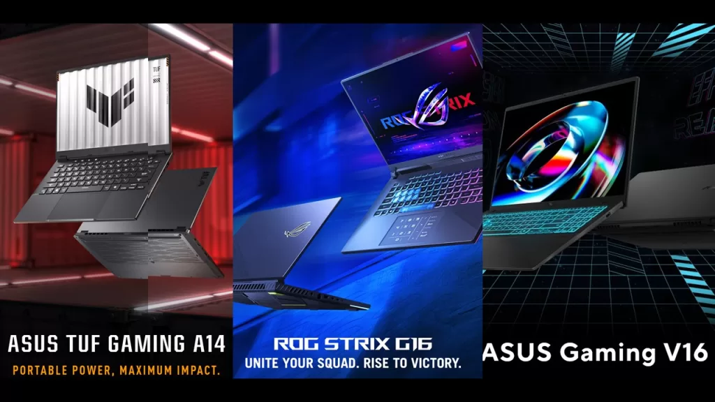 ASUS Gaming Line up RTX 5050