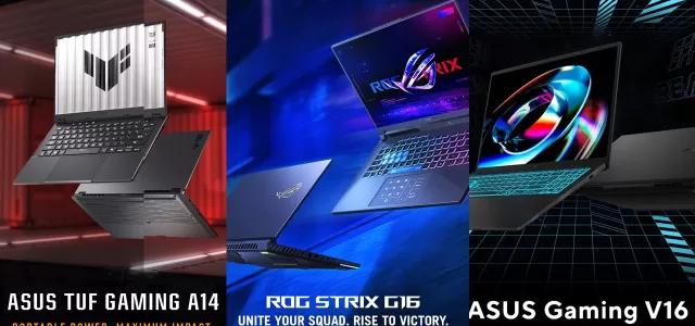 ASUS Gaming Line up RTX 5050
