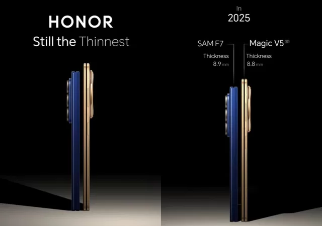 Honor Magic V5 Z Fold7 Ads