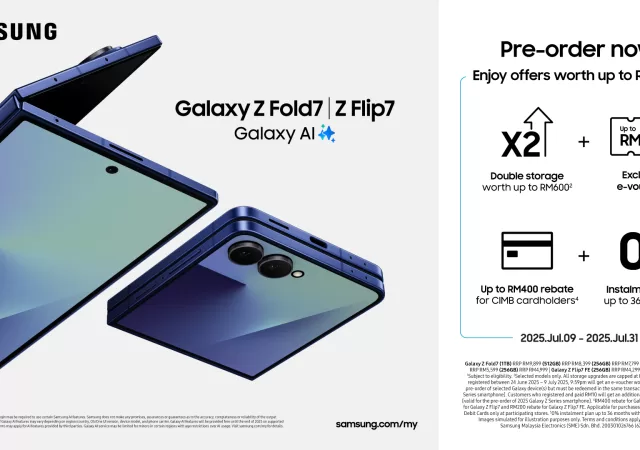 KV Galaxy Z Series Pre Order Promo Announcement