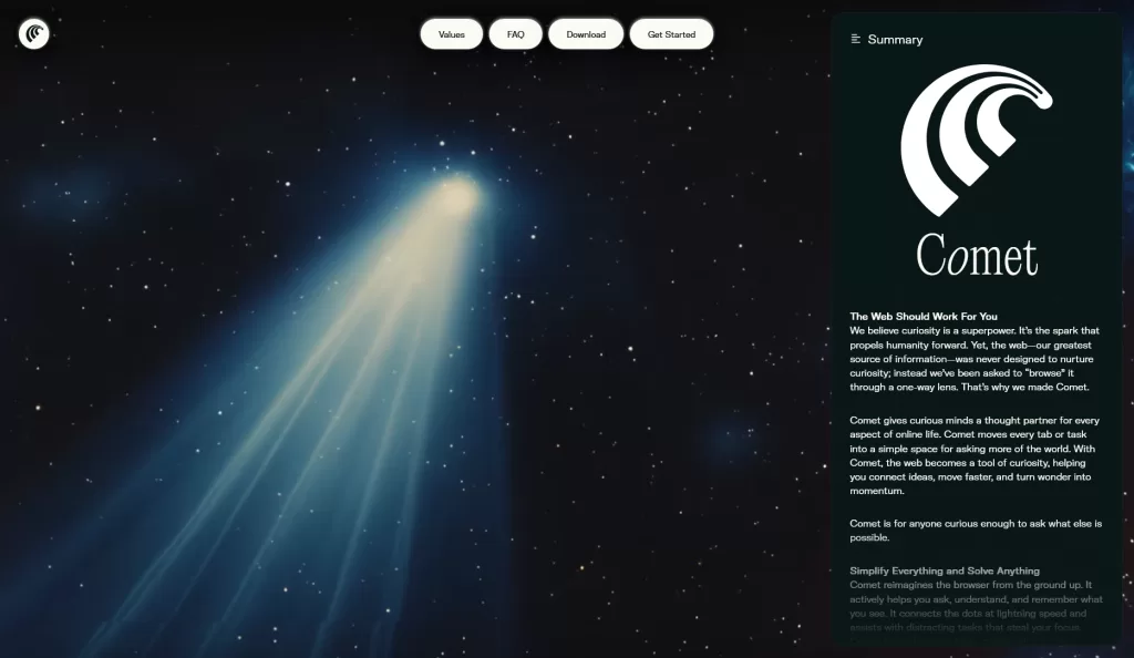 Screenshot 2025 07 16 at 01 45 17 Perplexity Comet