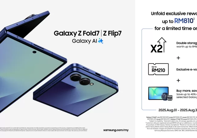 KV Samsung Galaxy Z Fold7 GalaxyZ Flip7 and Galaxy Watch Series Arrives in Malaysia Available 1st August 2025