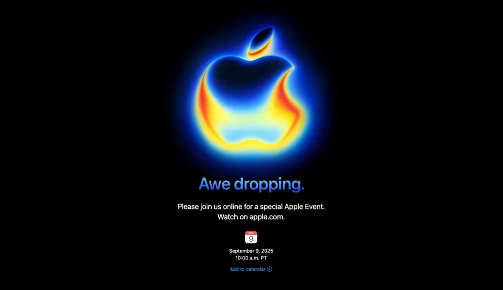 Apple Awe Dropping