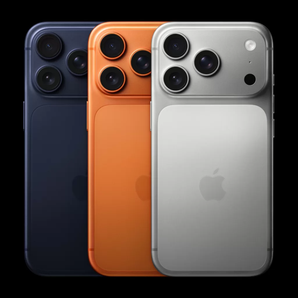 Apple iPhone 17 Pro color lineup 250909