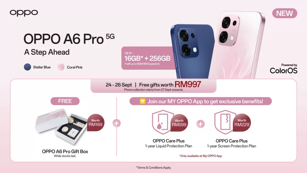 OPPO A6 Pro Freebie