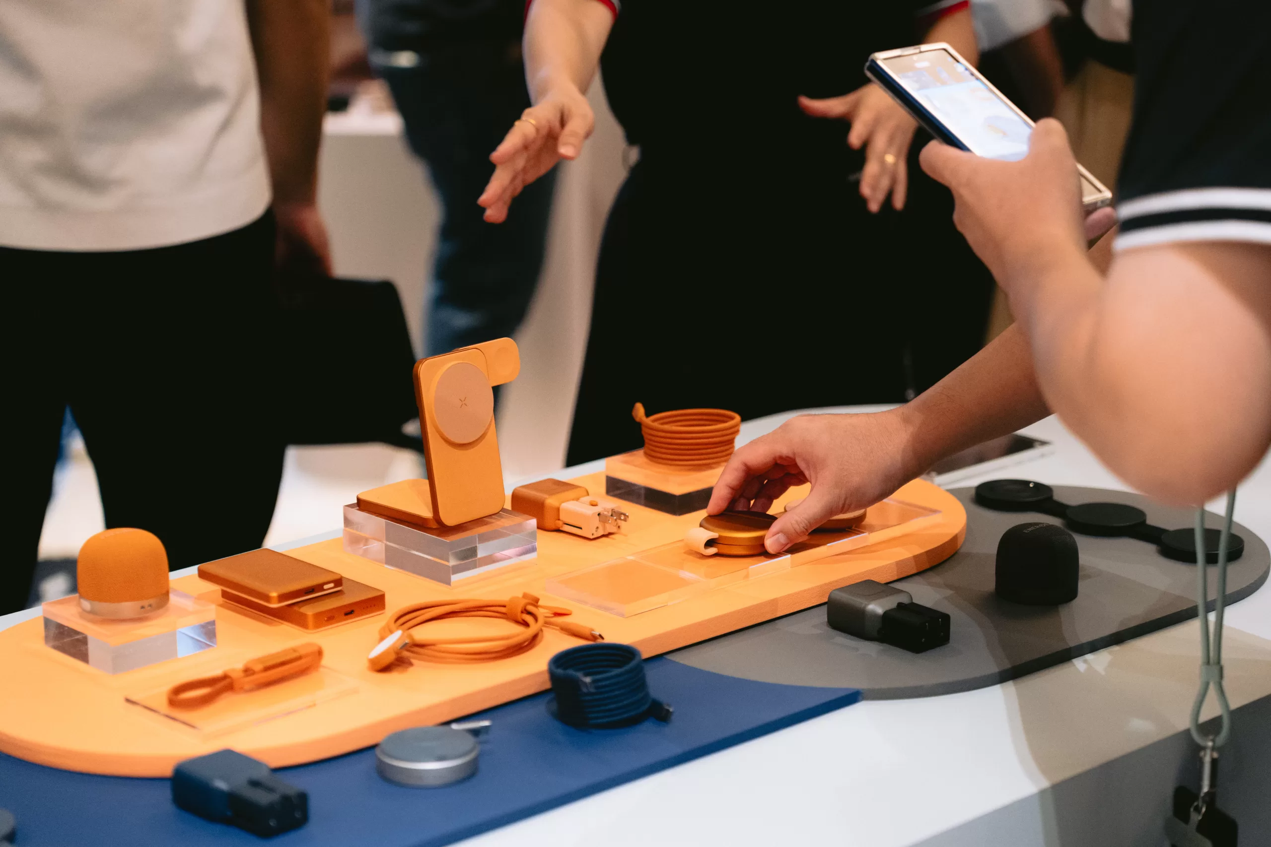 Guests get hands on with Energea’s latest innovations and testing features of Energea’s products