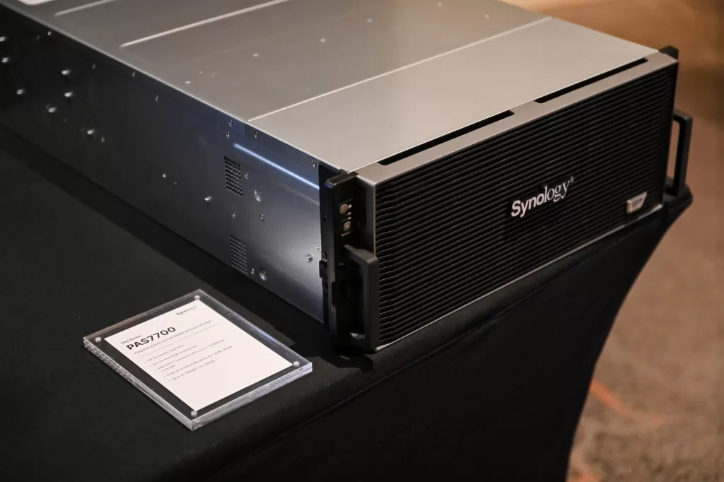 Synology PAS 7700 flagship active active NVMe primary storage