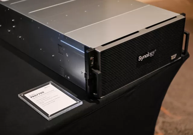 Synology PAS 7700 flagship active active NVMe primary storage