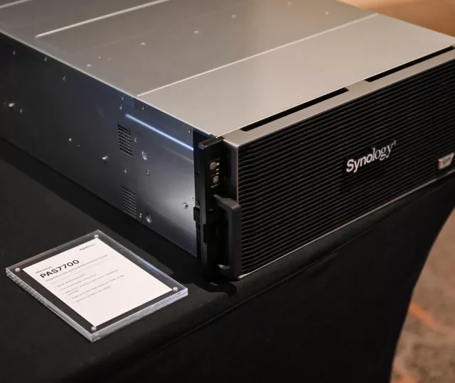 Synology PAS 7700 flagship active active NVMe primary storage