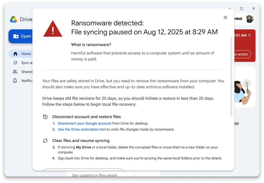 google drive ai defence