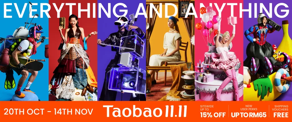 Key Visual [ENG] Taobao Malaysia Celebrates 11.11 Sale in Three Languages, Uniting Shoppers Nationwide