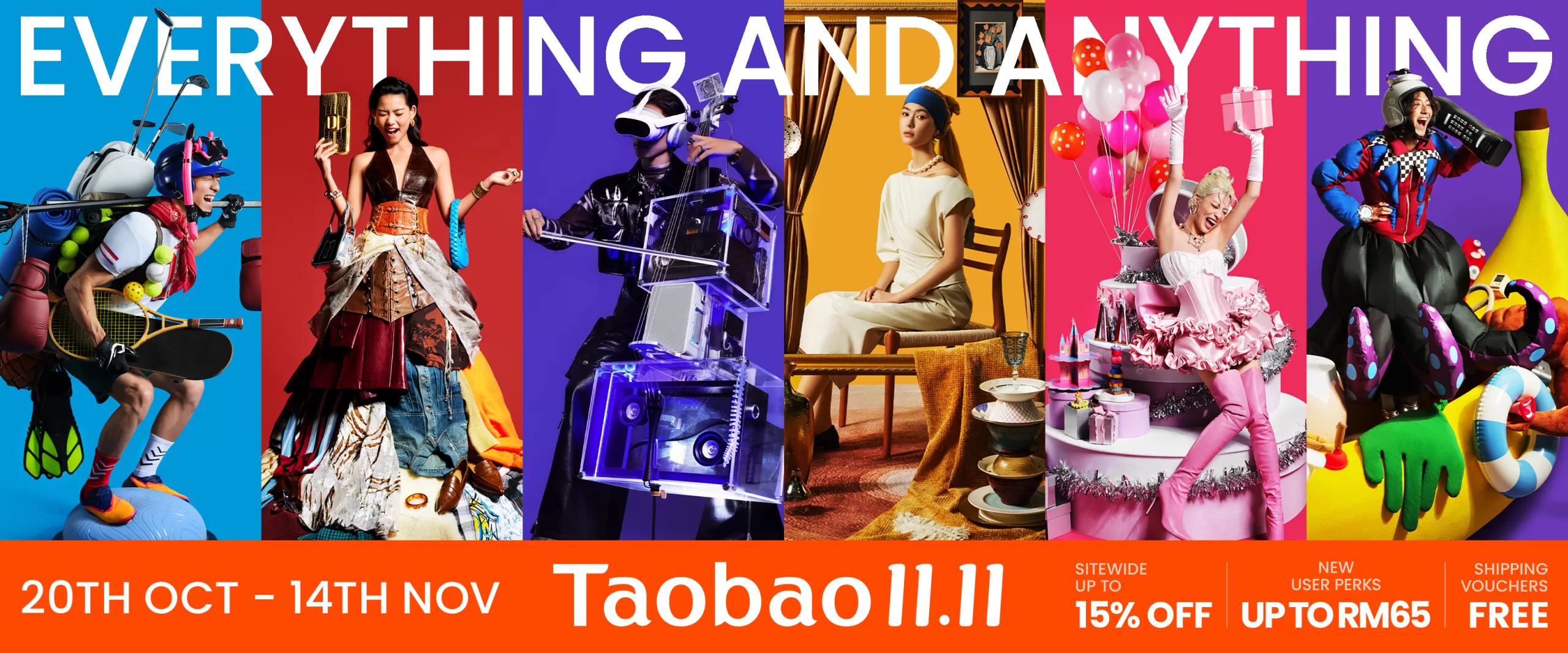 Key Visual [ENG] Taobao Malaysia Celebrates 11.11 Sale in Three Languages, Uniting Shoppers Nationwide