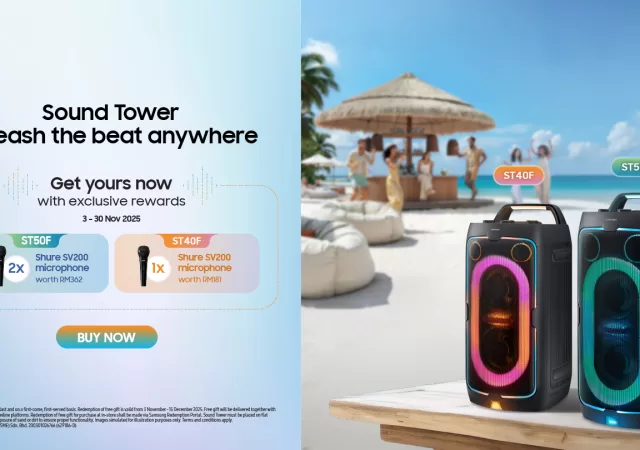 Photo Turn Up the Beat with Samsung Sound Tower 2025, Now Available In Malaysia