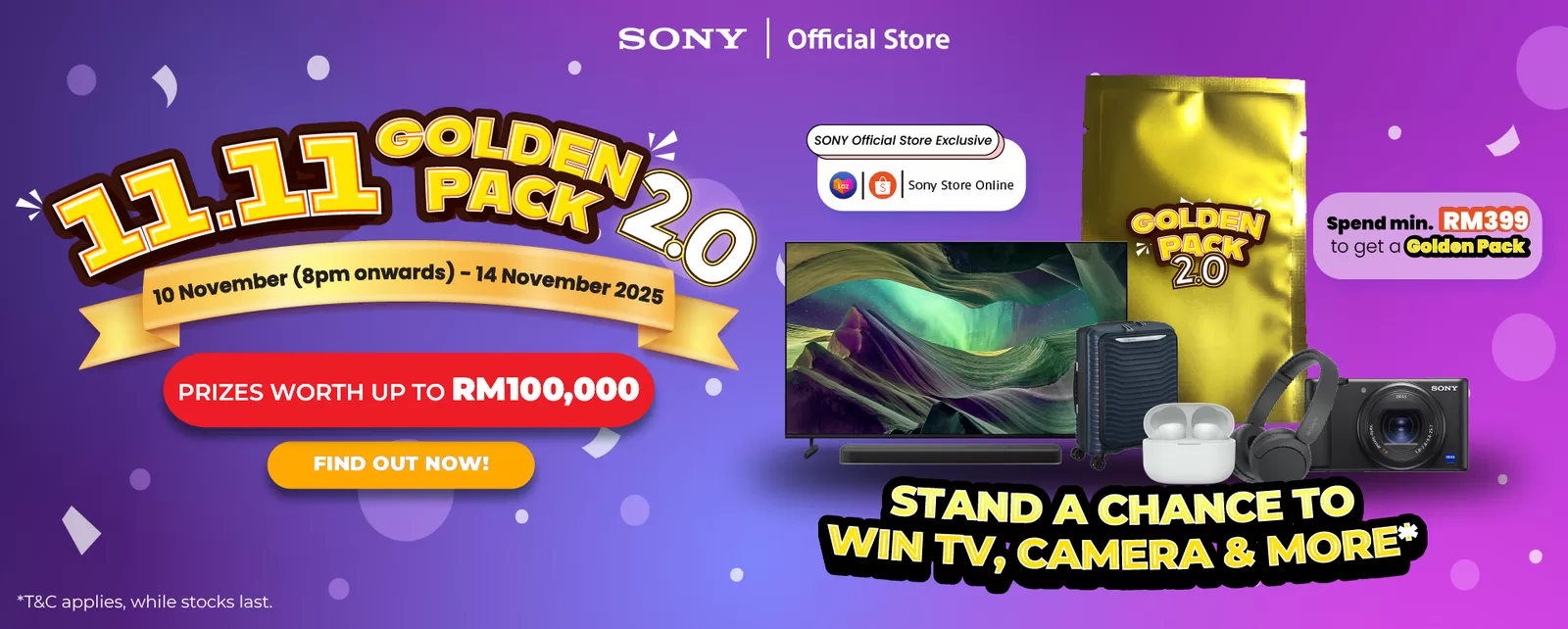Sony Golden Pack 11.11