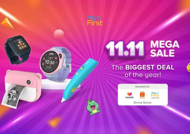 myFirst 11.11 Mega Sale KV