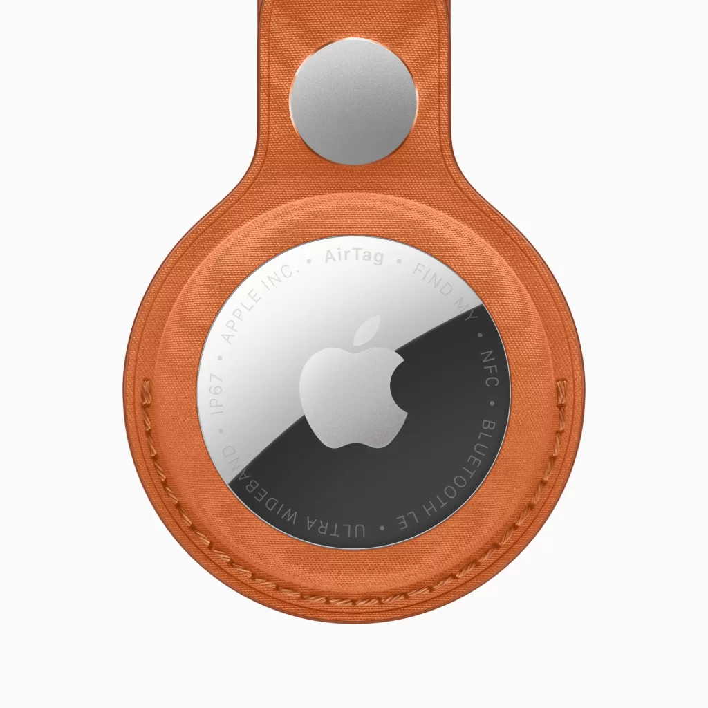 Apple AirTag FineWoven Key Ring
