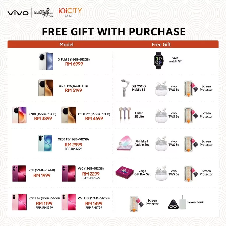 Free Gift With Purcharse