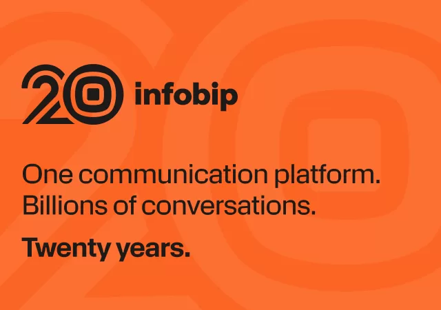 Infobip 20 Years KV