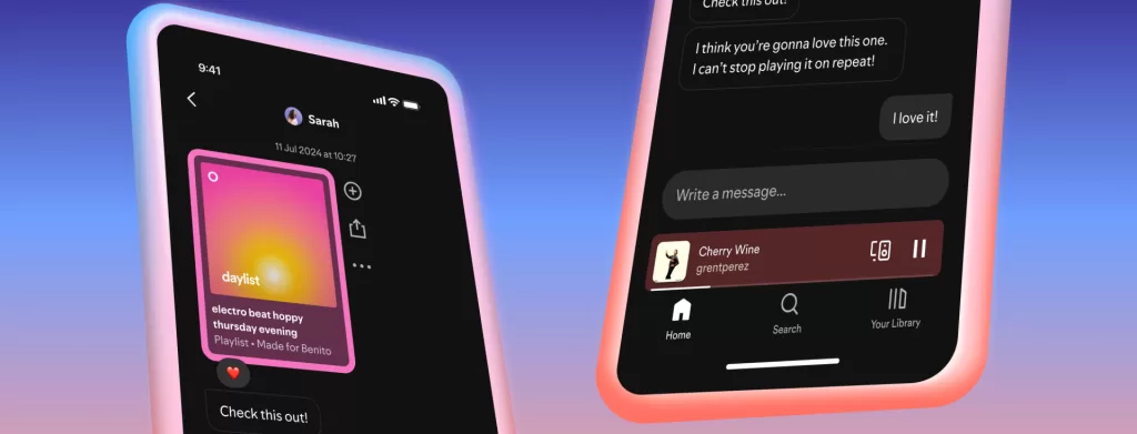 Messages on Spotify 3 1920x733