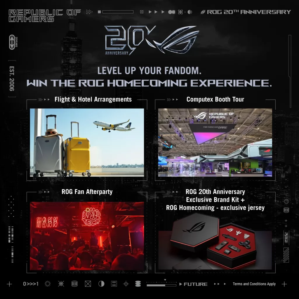 ROG Homecoming Prizes