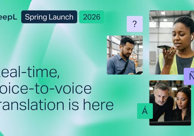 DeepL real time voice translation