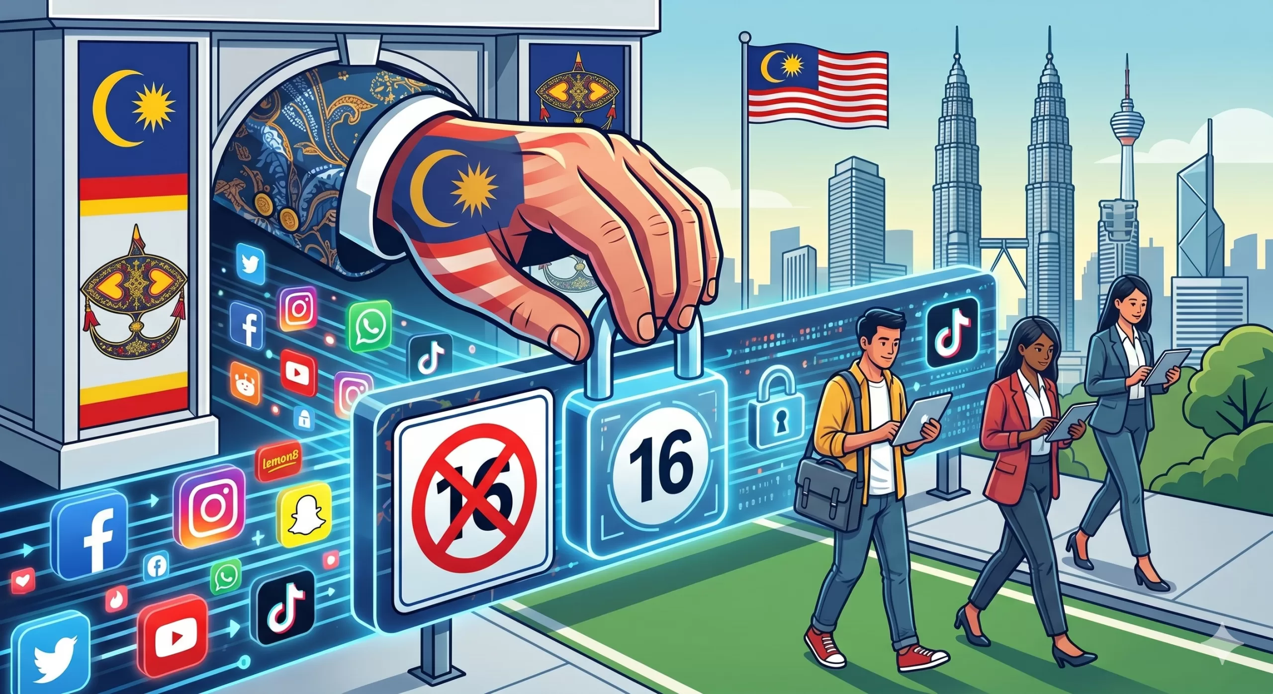 Gemini Generated Image malaysia under 16 social xetscvxetscvxets