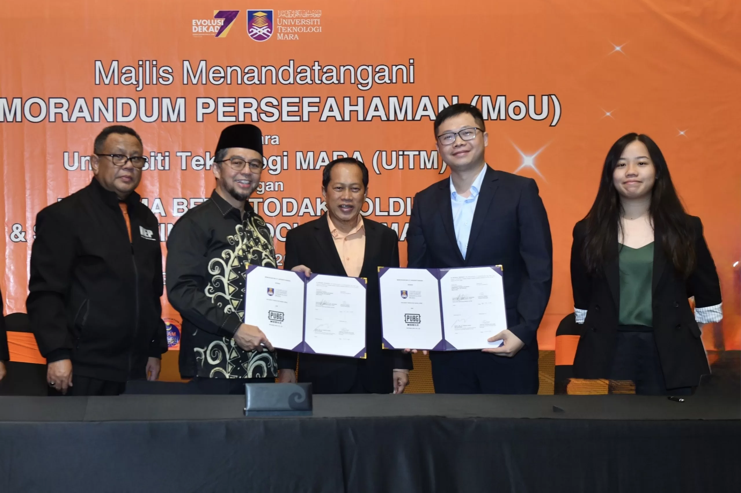 PUBGM X UiTM Mou Signing KV