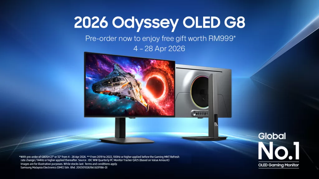 Photo 2 Samsung Sets “The Finest Standard” With New Odyssey OLED Lineup Featuring Exclusive Gifts worth up to RM 999