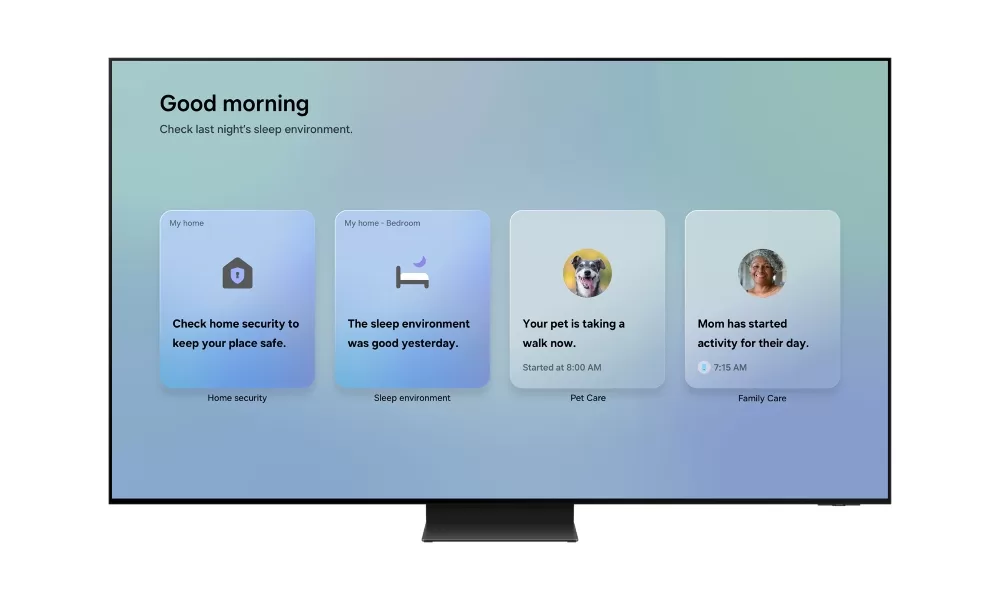 Samsung Corporate Technology Samsung SmartThings Now Brief Home Security Family Care Pet Care main2