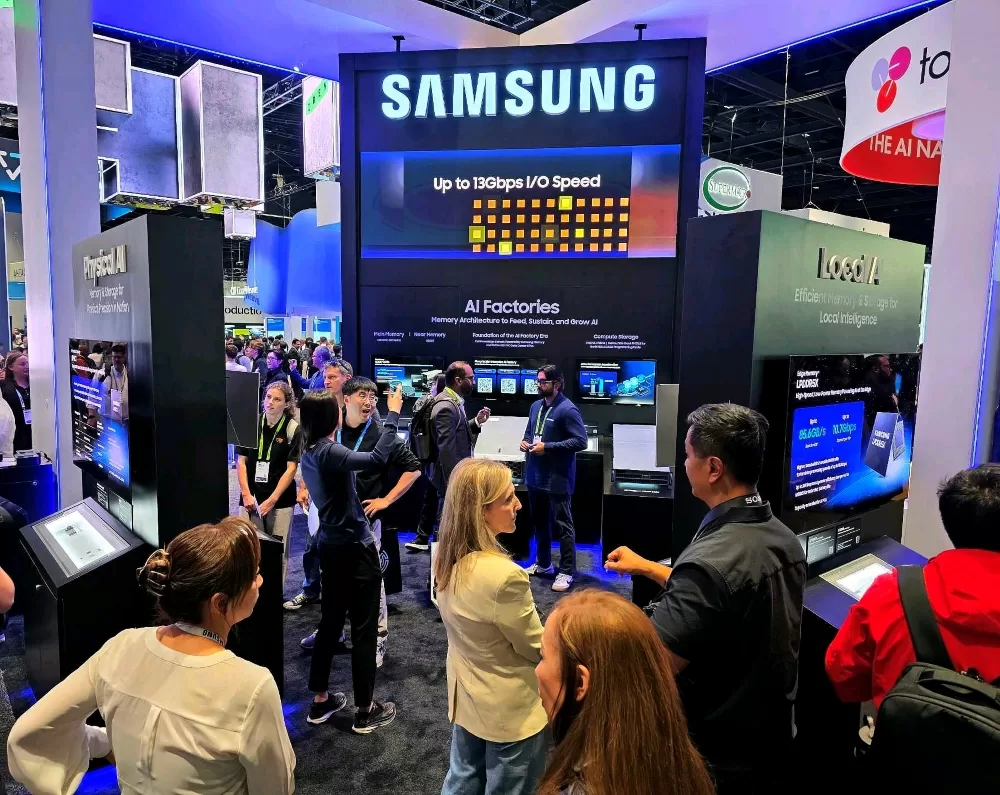 Samsung Semiconductors HBM4E NVIDIA GTC 2026 main4