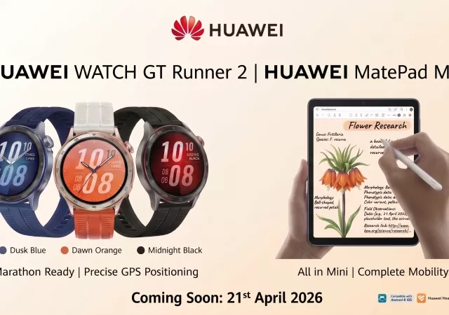 huawei teaser watch gt runner matepad min