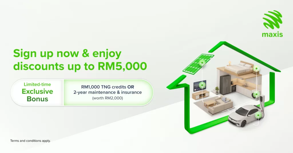 Maxis Home Solar Outright Purchase