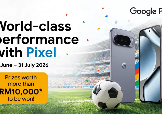 Key Visual Google Pixel Football Campaign
