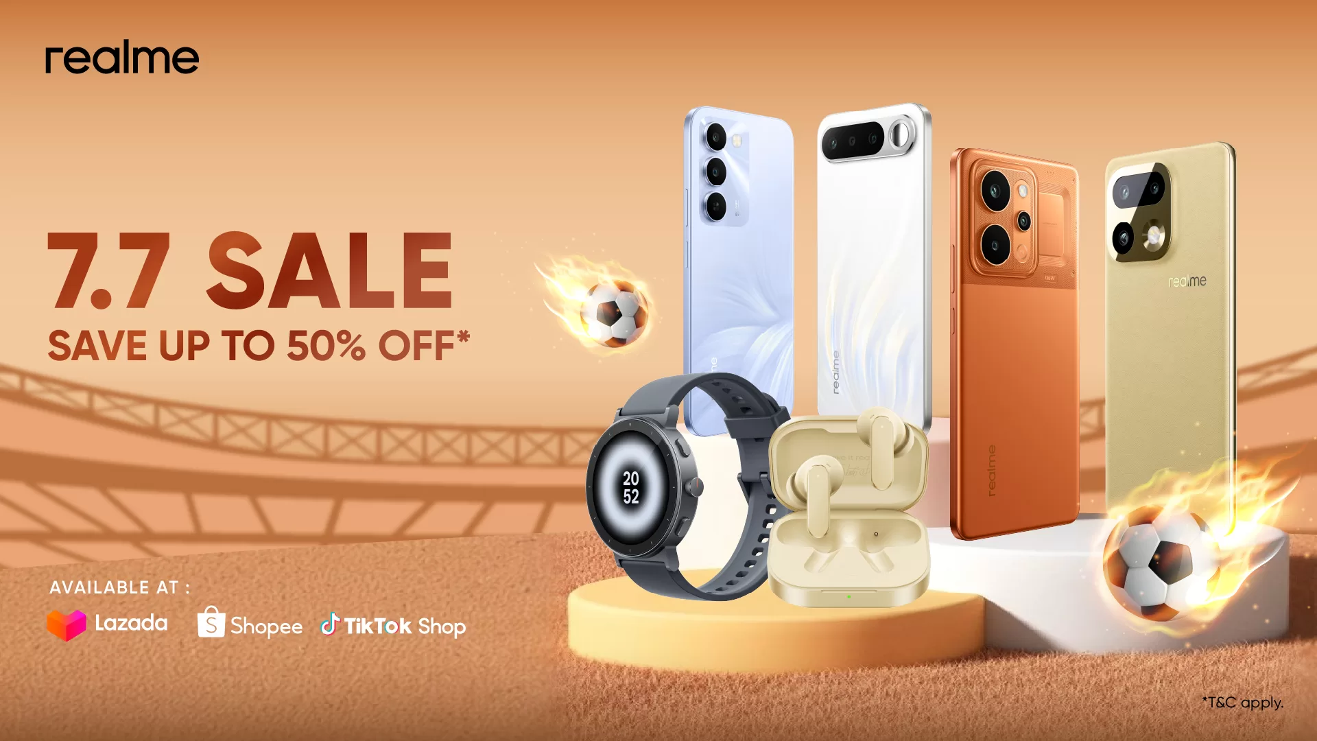 realme 7.7 Sale KV