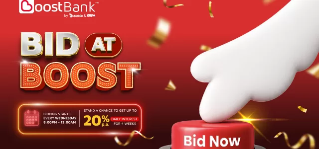Bid at Boost