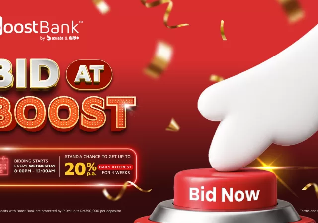 Bid at Boost