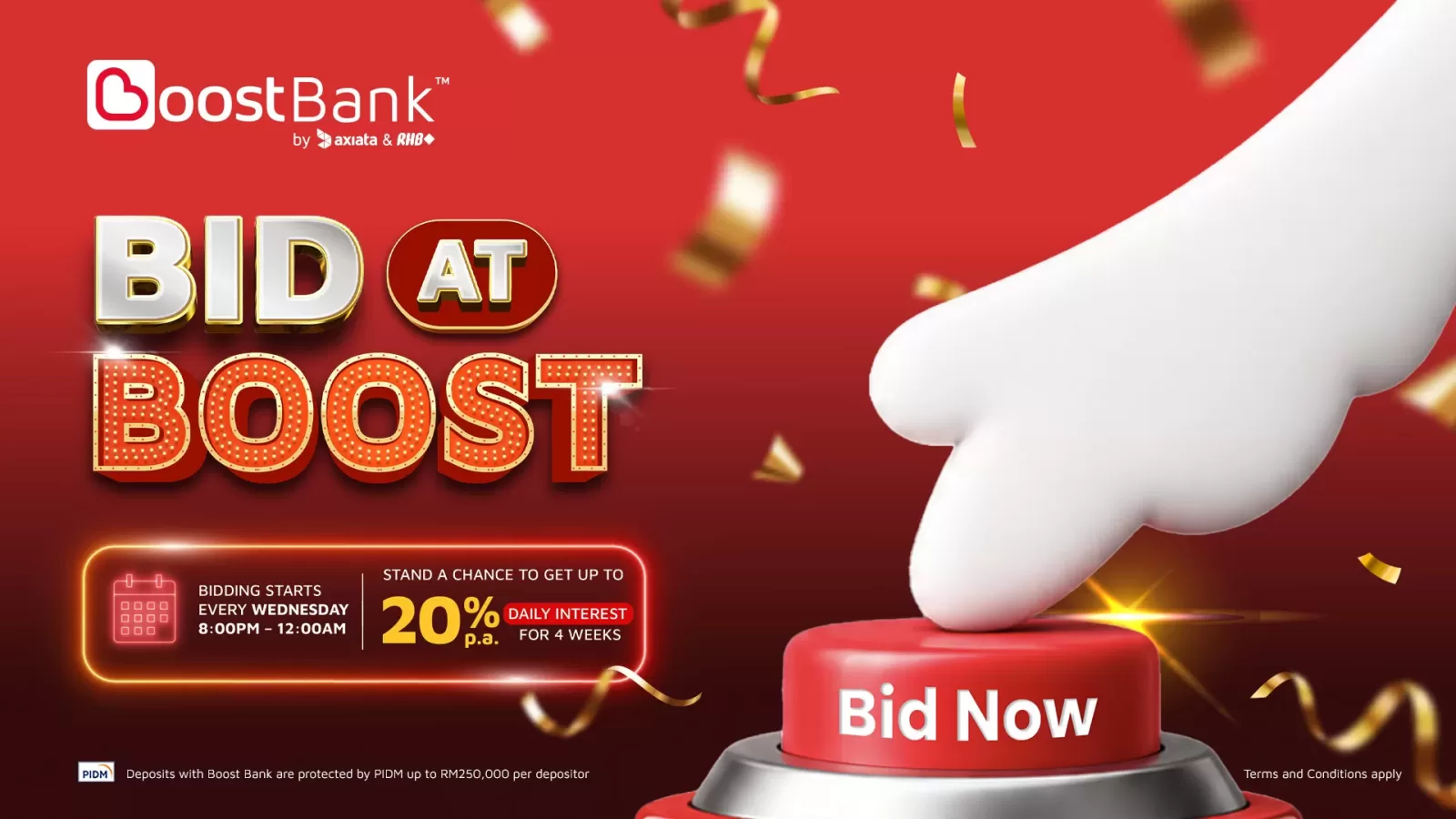 Bid at Boost
