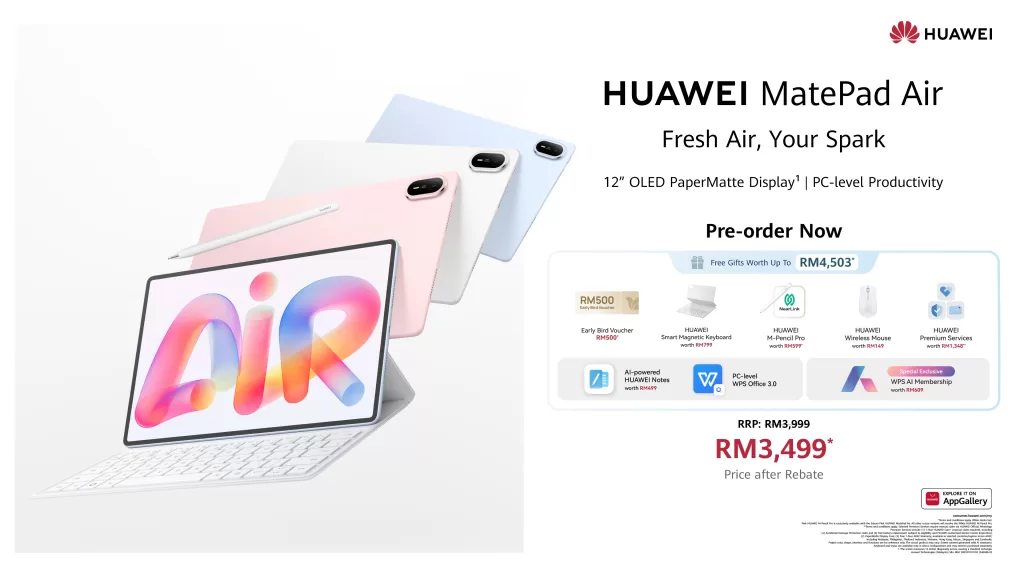 MatePad Air Pricing
